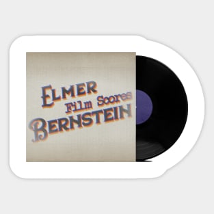 RETRO VINYL ELMER BERNSTEIN Sticker